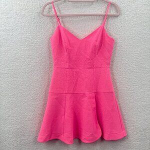 Black Halo Kierrah Pink Mini Dress barbiecore Size 4